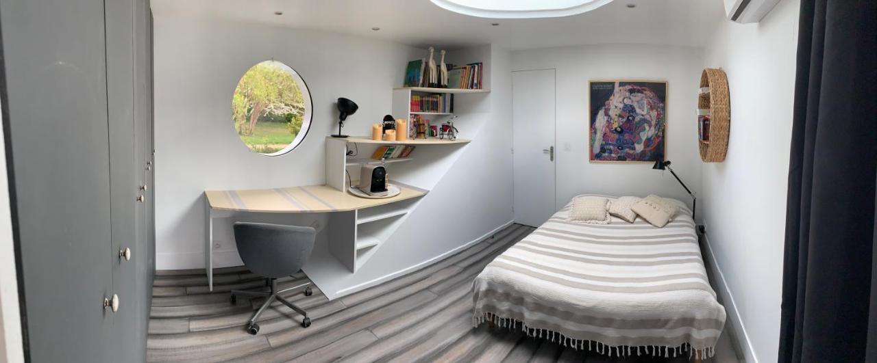 Appartamento Loft Sur L'Eau Avec Parking Parigi Esterno foto